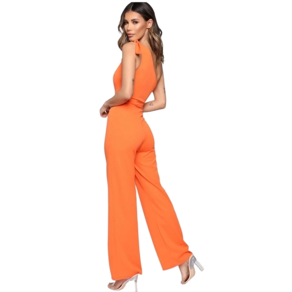 Fashion Nova One Shoulder Jumpsuit - Picture 14 of 14